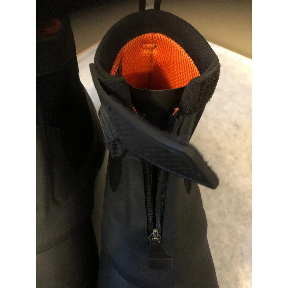 Muck Boot Co Apex Mid Zip Mens 14 Waterproof Hiking Hunting Boots Black NIB